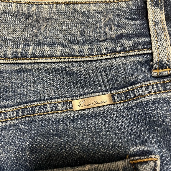 KanCan Dark Blue Straight Jeans - Picture 5 of 7